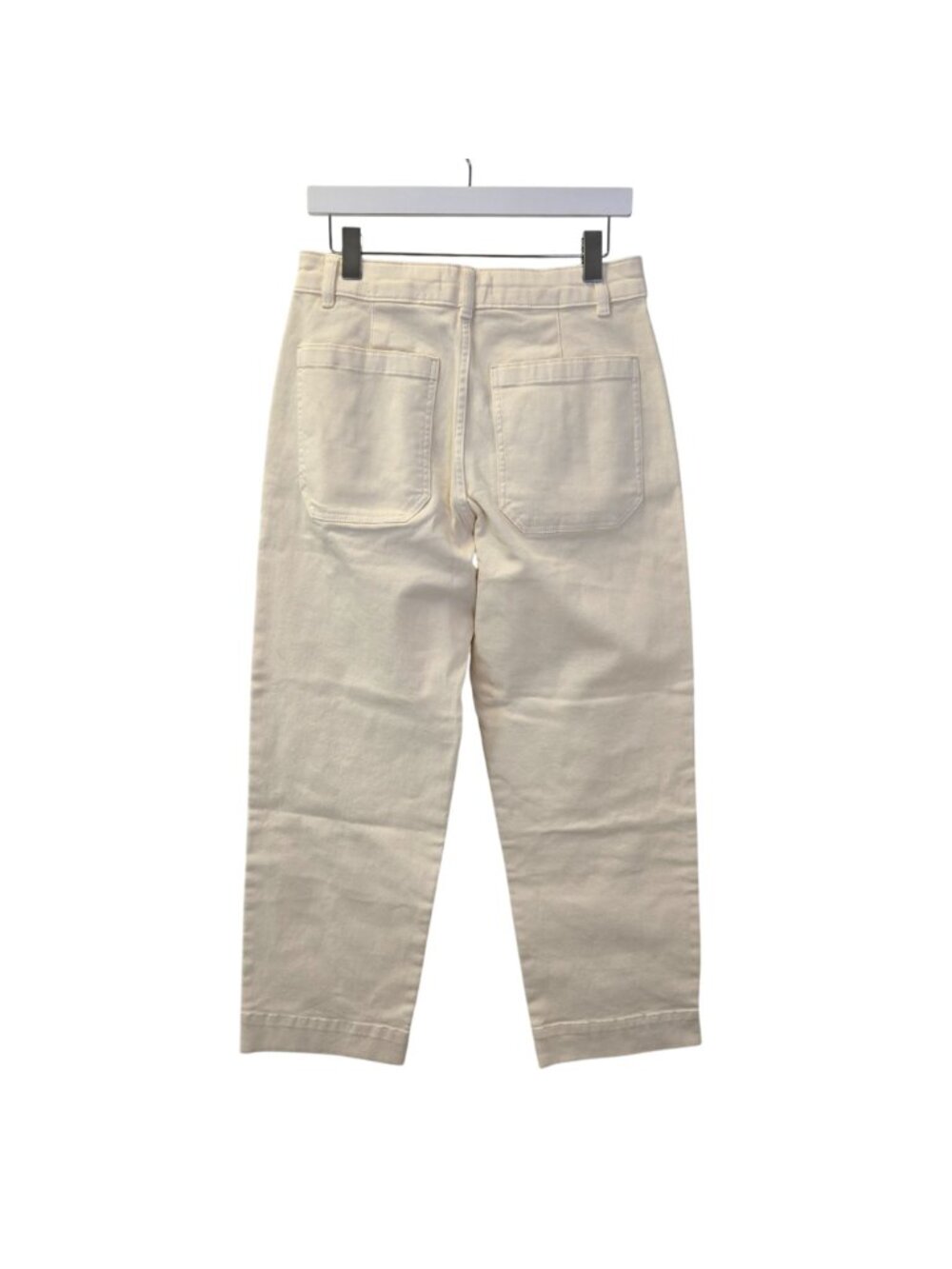 NWOT Everlane The Straight Leg Jeans in Bone Size 8 Long - Picture 2 of 6